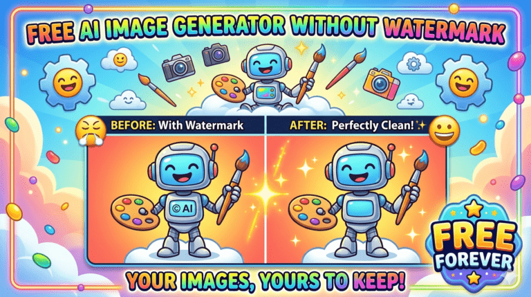 free AI image generation tools without watermarks